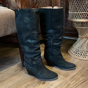 Sofft Ladies Wedge heel knee high boot